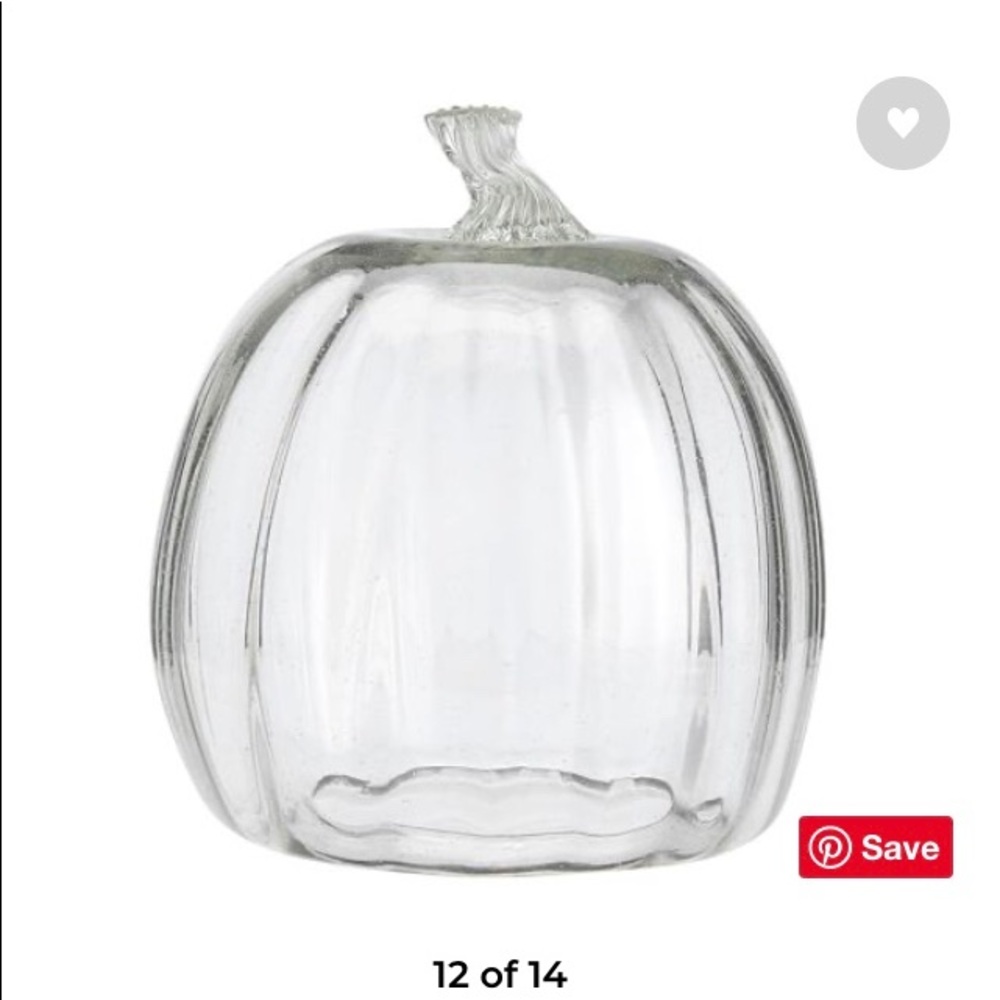 Large Glass Cloche Pumpkin Pottery Barn